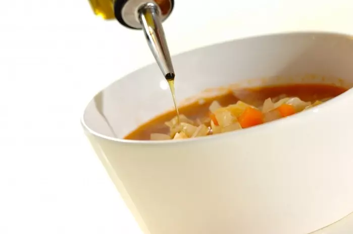 押し麦と野菜のスープの作り方4