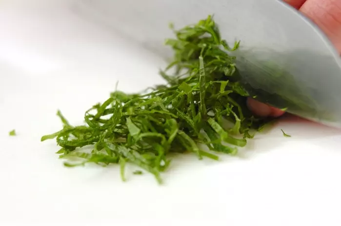 アジの混ぜ込みおにぎりの下準備1