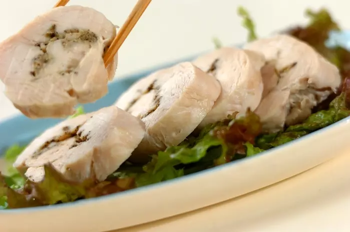 鶏肉のスパイシーロールの作り方3