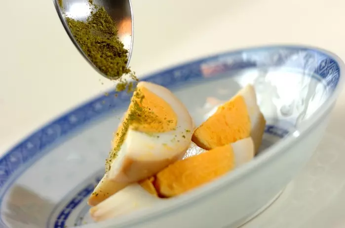 中華風ゆで卵の作り方2