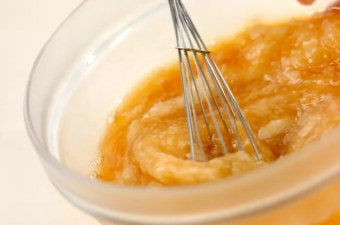 とろろ麺つゆで！ざるそばの下準備1