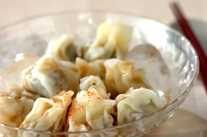 冷やしワンタン