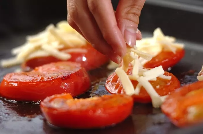 焼きトマトの作り方2