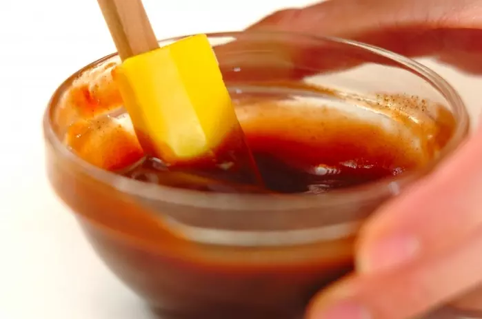 ホイル包みハンバーグの下準備2