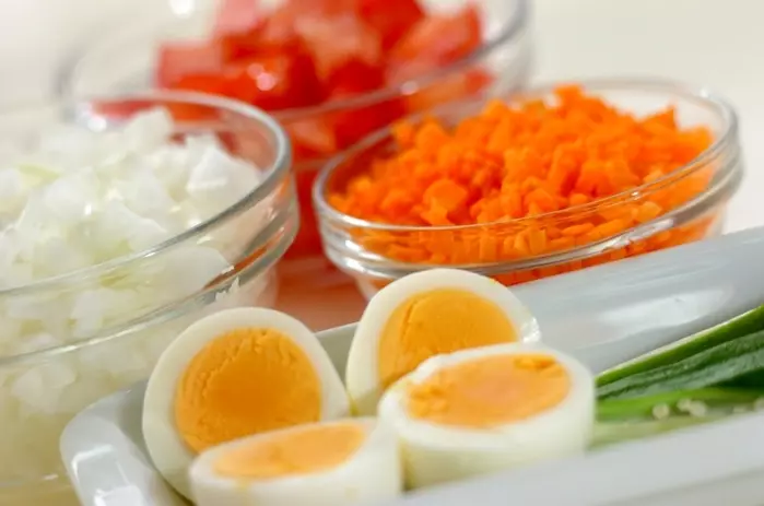 野菜たっぷり!簡単キーマカレー by 金丸 利恵さんの下準備1