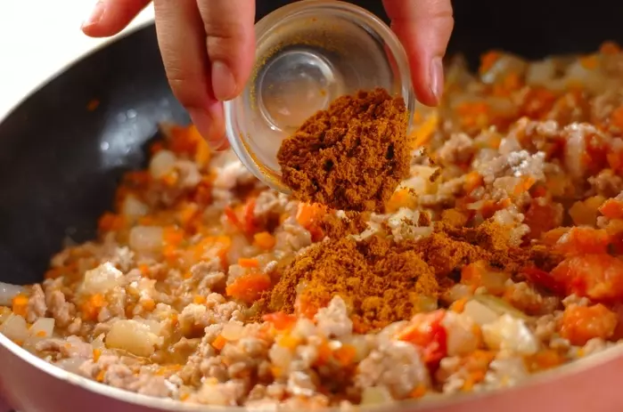 野菜たっぷり!簡単キーマカレー by 金丸 利恵さんの作り方3