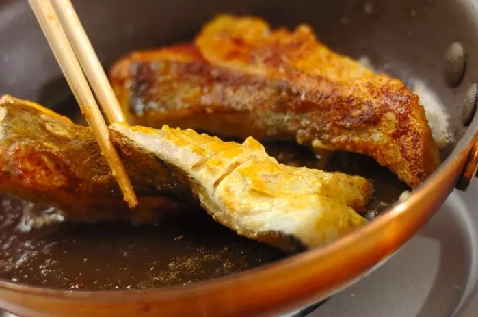 タラのカレーマヨ焼きの作り方3