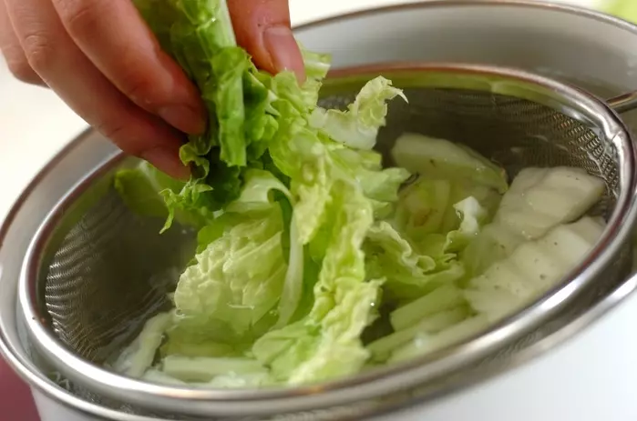 二色お浸しの作り方1