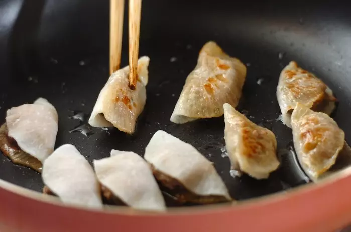大根餃子の作り方3