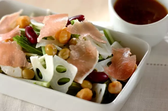 お豆のデリ風サラダ