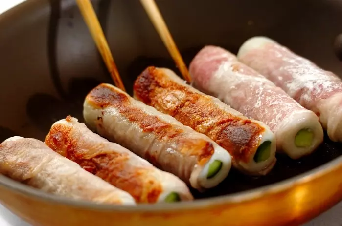 ちくわキュウリの肉巻きの作り方2