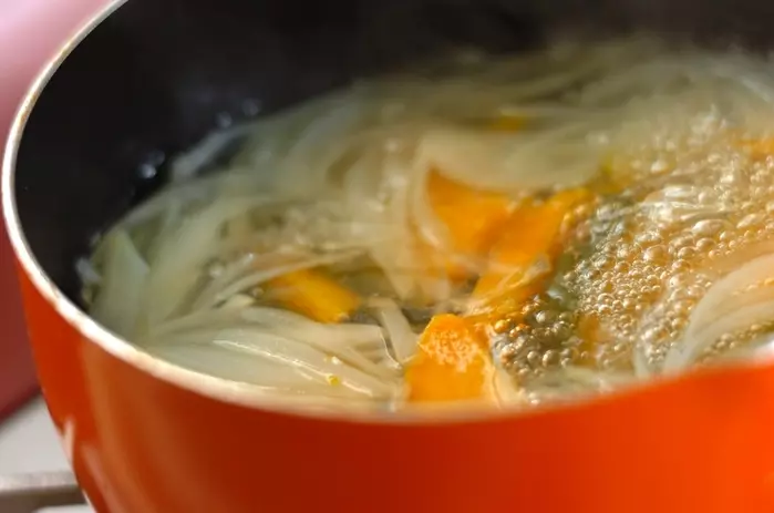 カボチャのポタージュの作り方1