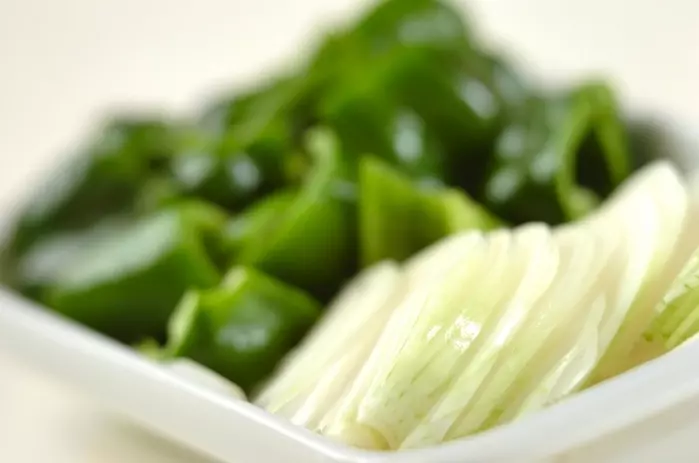 豆腐とツナの卵とじの下準備2