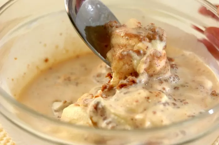 マロンアイスの作り方1