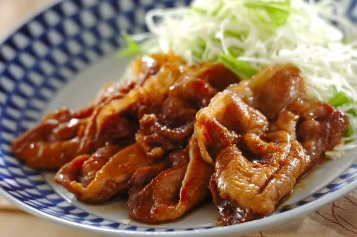 簡単!豚肉の生姜焼き ハチミツが隠し味