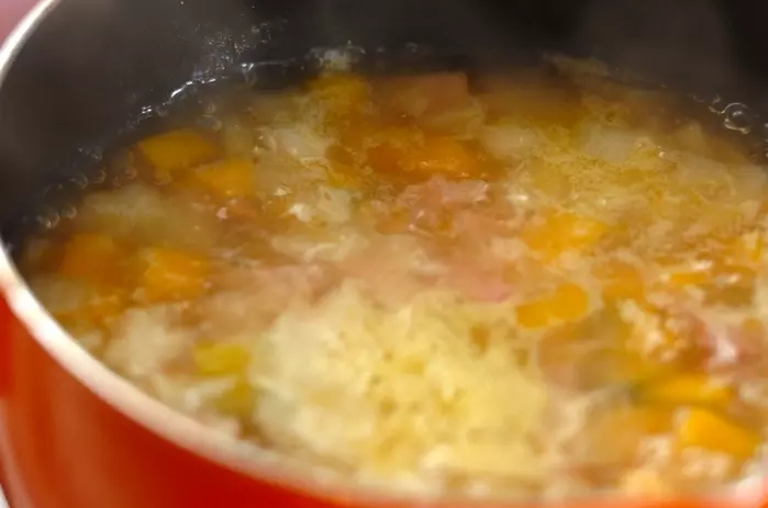 カボチャのスープの作り方2