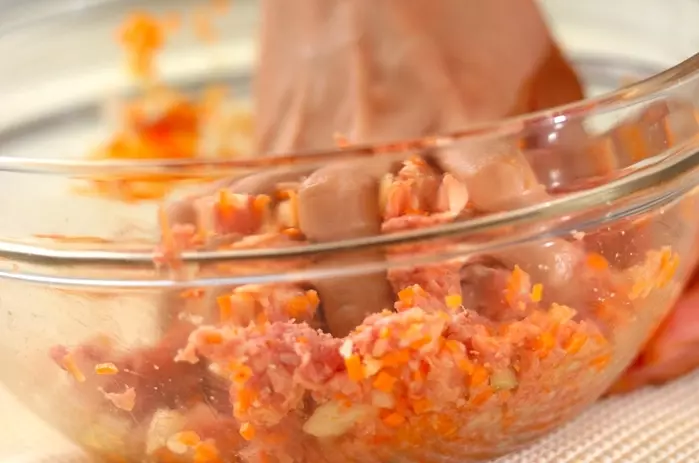 ミートボールのトマト煮の作り方1