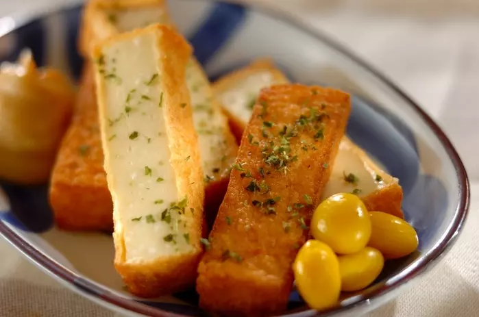 厚揚げの酢みそ添え