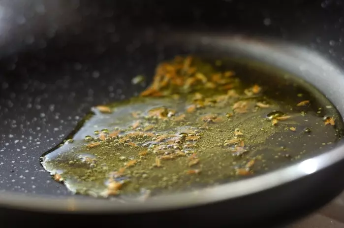 カボチャのクミンサラダの作り方1