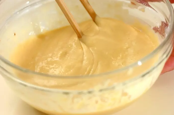 オニオンリングの下準備2