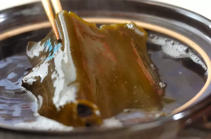 豚肉のしゃぶしゃぶの下準備3