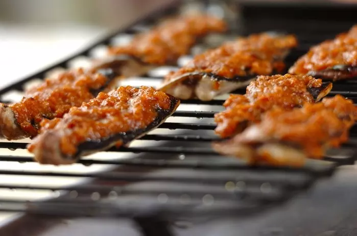 サンマの梅みそ焼きの作り方1