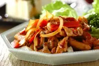 【今日の献立】2025年11月2日(日)「豚肉の甘辛炒め」