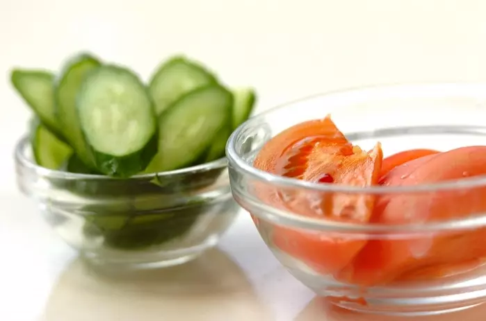 シンプルツナサラダの下準備2