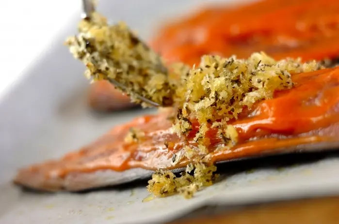 サバのバジルパン粉焼きの作り方4