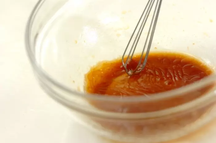 ワサビ風味の和風サラダの作り方1