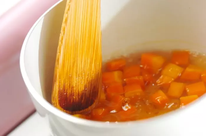 ニンジンと豆腐のテリーヌの作り方2