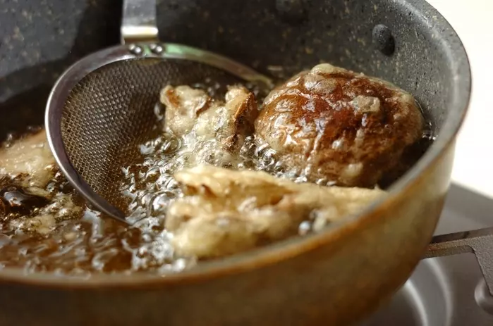 キノコの天ぷらの作り方2