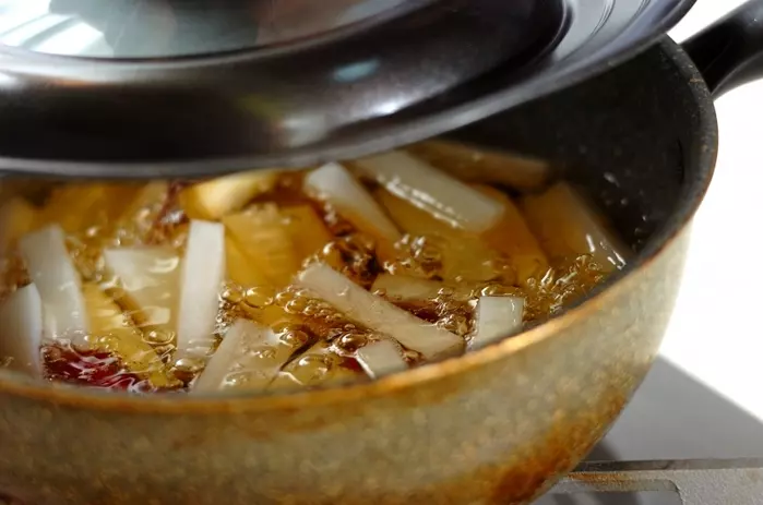 根菜の揚げピクルスの作り方2