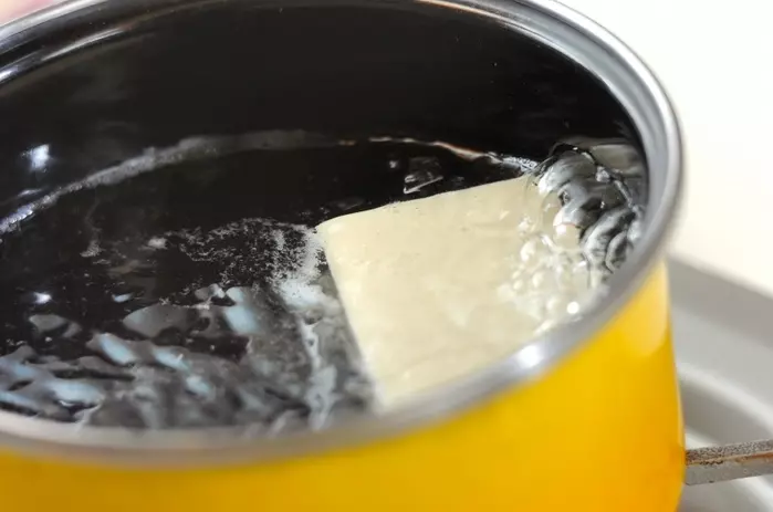 インゲンとヒジキの白和えの作り方1