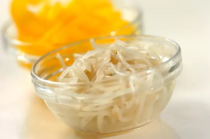 モヤシのナムルの下準備1