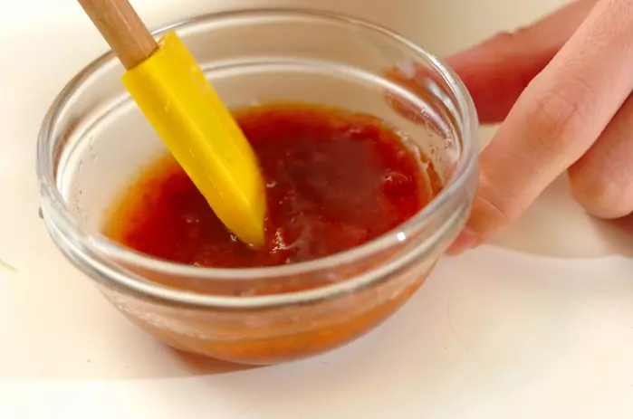 長芋の梅ダレ和えの作り方1