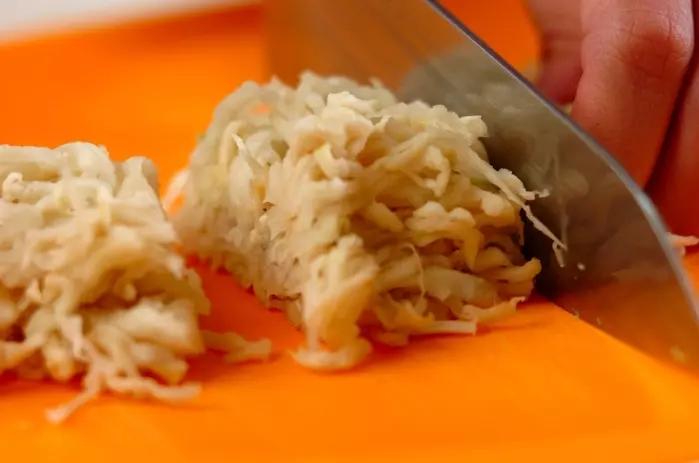 切干し大根の煮物の下準備1