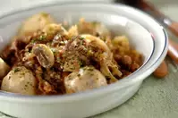 【今日の献立】2025年12月15日(月)「牛肉と里芋のクリーム煮」