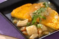 【今日の献立】2025年12月20日(土)「海鮮あんかけオムレツ」