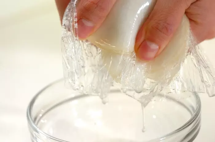 カブとハムのマリネの下準備1