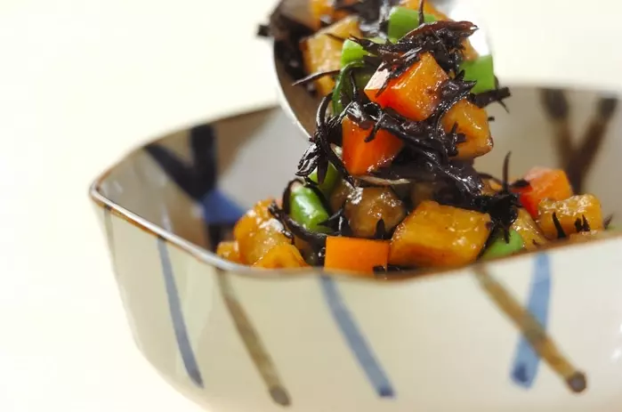 ヒジキと揚げ高野豆腐の煮物の作り方3