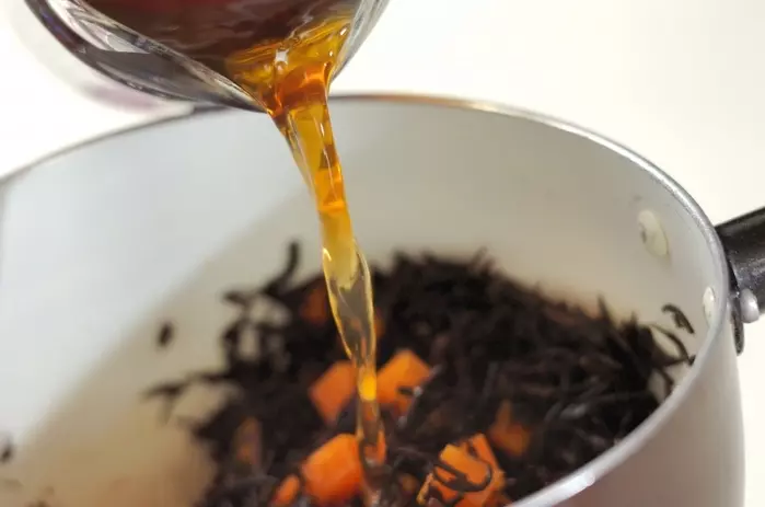 ヒジキと揚げ高野豆腐の煮物の作り方2