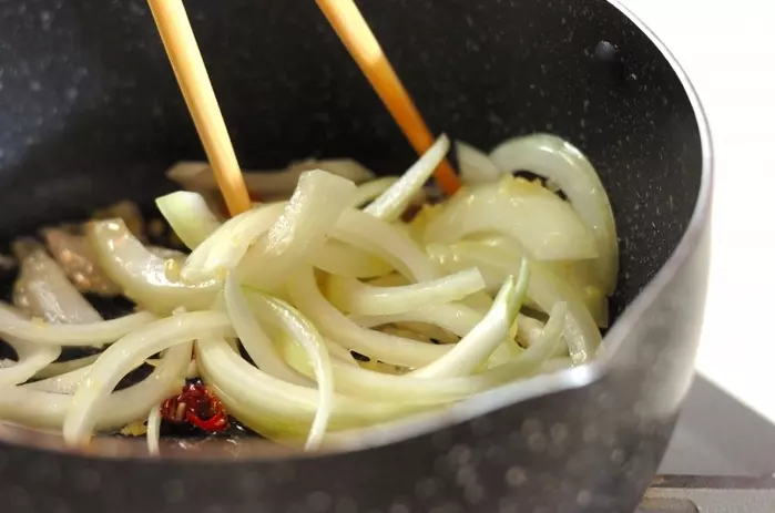 ココナッツ風味のタイ風ヌードルの作り方1