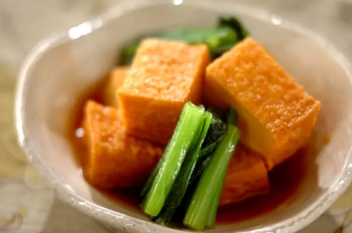 めんつゆで簡単しみしみ!厚揚げの煮びたし by 金丸 利恵さん