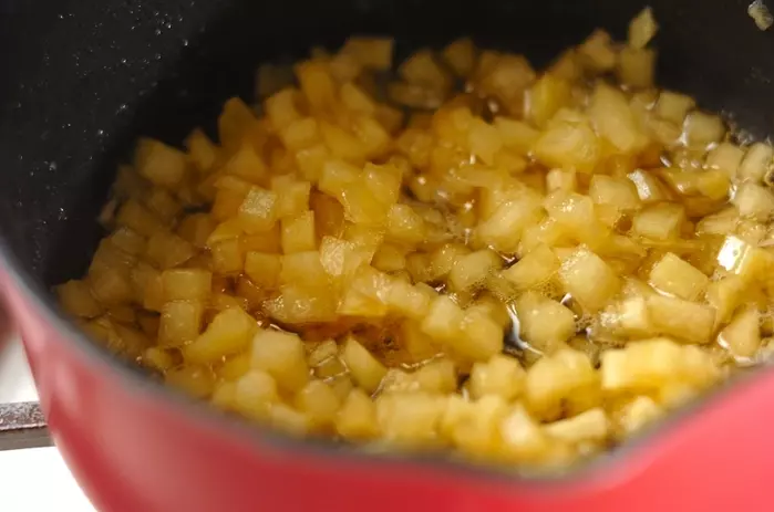 アップルきなこヨーグルトの作り方1