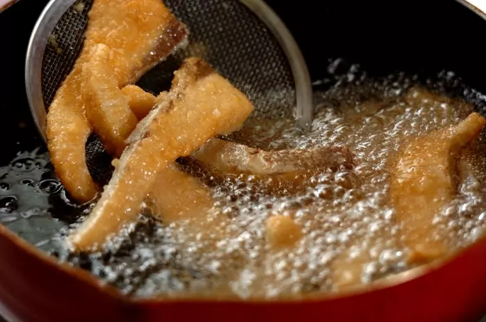 揚げ魚の白菜あんかけショウガ風味の作り方4