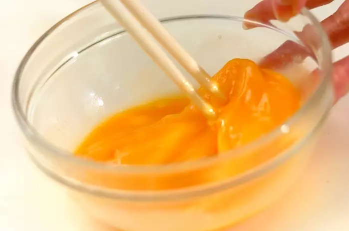 オムそばの下準備1