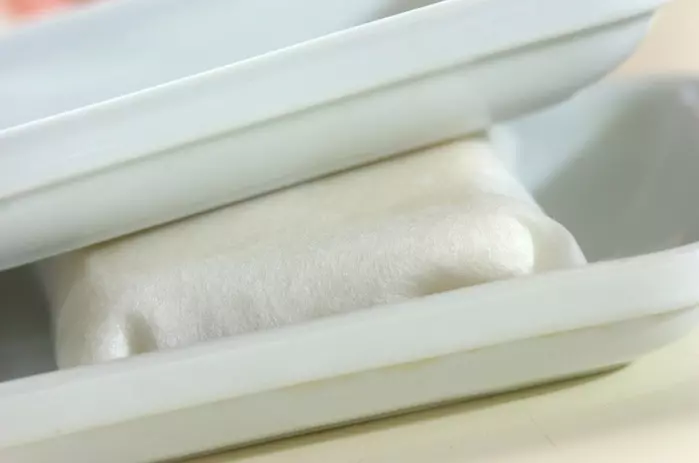 ホウレン草の白和えの下準備1