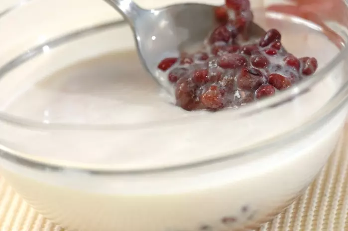 小豆ミルクの作り方1