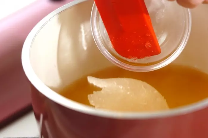 ジャスミン茶ゼリーの作り方1